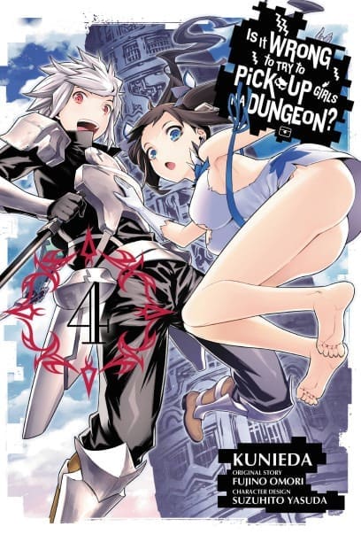 Is It Wrong to Try to Pick Up Girls in a Dungeon?, Vol. 4 (manga)